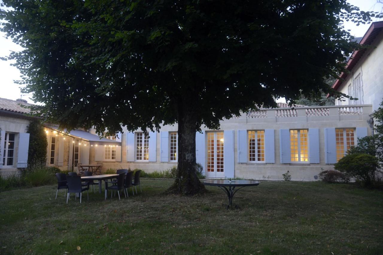 Chateau Rosemont - Grande Maison Familiale Campagne Dans Le Medoc Avec Piscine Et Tennis A 15 Mn Bordeaux Labarde المظهر الخارجي الصورة