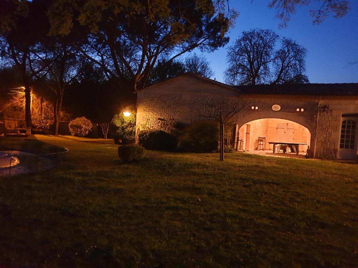 Chateau Rosemont - Grande Maison Familiale Campagne Dans Le Medoc Avec Piscine Et Tennis A 15 Mn Bordeaux Labarde المظهر الخارجي الصورة