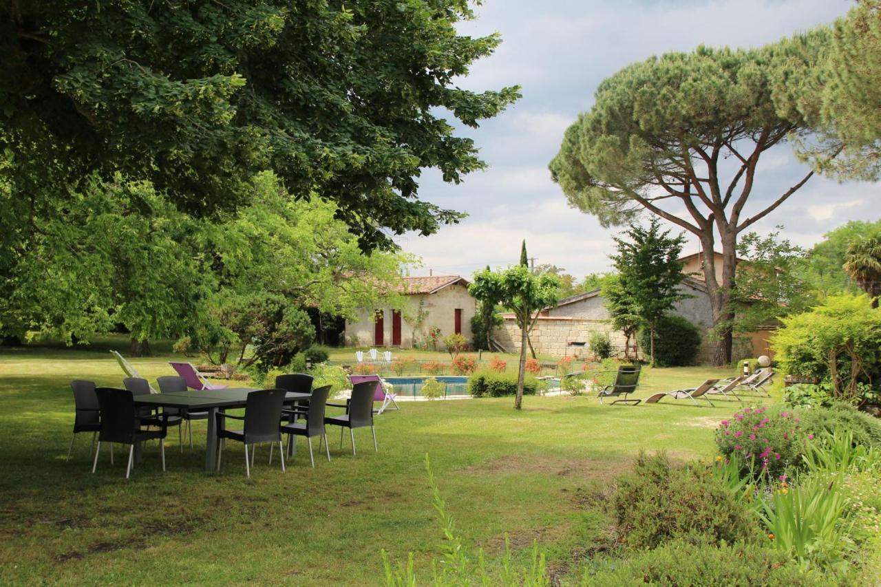 Chateau Rosemont - Grande Maison Familiale Campagne Dans Le Medoc Avec Piscine Et Tennis A 15 Mn Bordeaux Labarde المظهر الخارجي الصورة